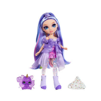 Кукла Шиммерс Виолет фиолетовая с аксессуарами RAINBOW 68383 1